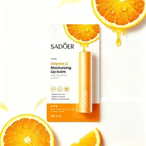 Dry? Chapped? Dull? Vitamin C Lip Balm Repairs & Brightens for Glossy Juicy Plump Lips All Day Ultra-Moisturizing