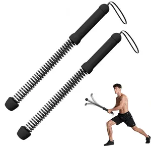 Weighted Cordless Battle Ropes 2PCS – New Upgrade Ropeless Battle Rope Fitness Equipment, Quiet No-Jump Full Body Workout for Home Gym, HIIT & Strength Training, Portable Indoor Exercise Gear
