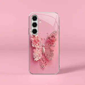 Creative butterfly for【Galaxy S24】trendy design mobile phone case --- 975