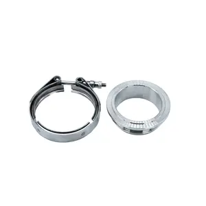 CT3RX-CT4RX T3 3" V-Band Downpipe Flange and Clamp Set