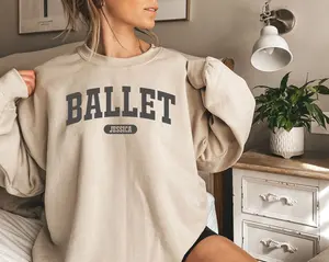 Personalized Ballet shirt, sweatshirt, hoodie, long sleeve, gift, classic custom name Ballet teacher, ballerina, ballet dance