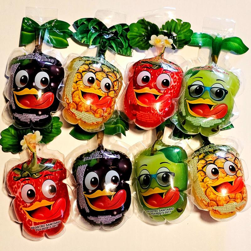 Crazy Fruits Squeezable Jellies 8cnt
