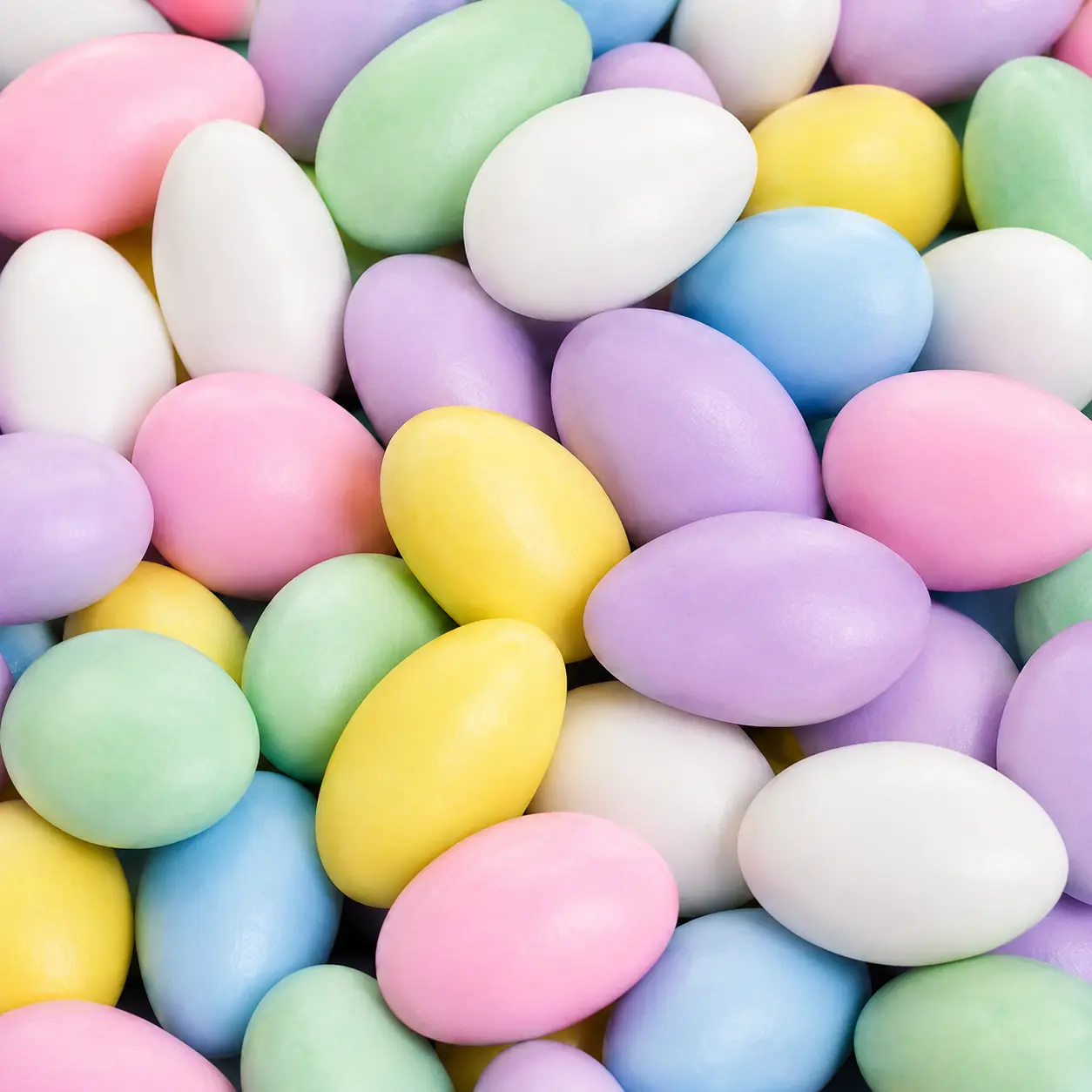 Pastel Candy Coated Almonds, 1 lb Bulk Bag, Crunchy Sweet Almond Candy for Candy Buffets, Party Favors, Wedding Treats, Baby Showers & Everyday Snacking