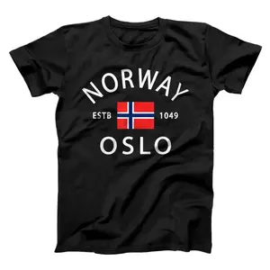 Norway History Clothing & Norwegian Apparel - Oslo Norway T-Shirt, Sweatshirt, Hoodie