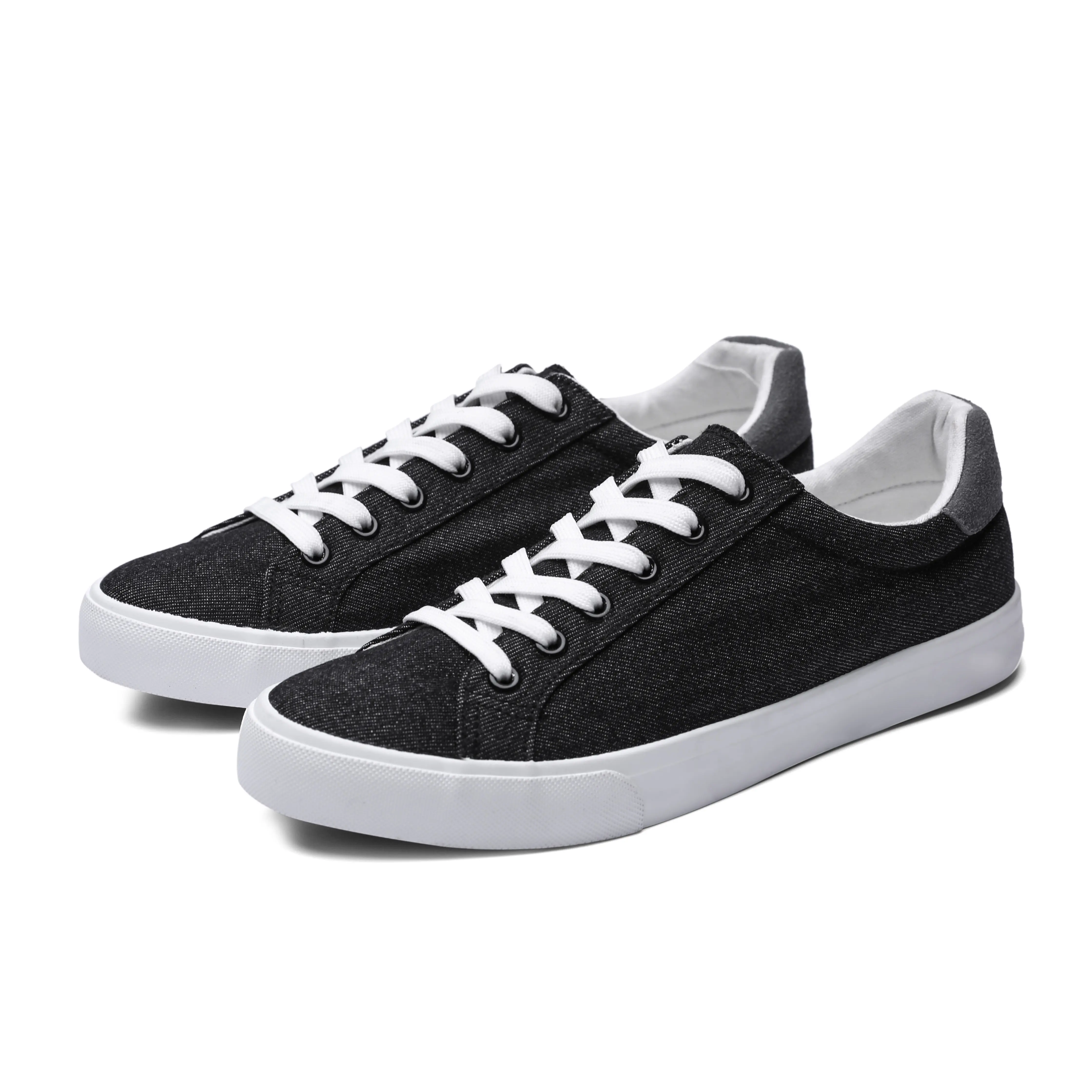 Men's Canvas Casual Shoes, Breathable Comfortable Sneaker Footwear for Daily Wear