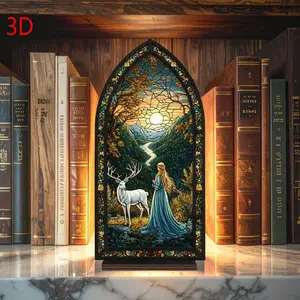 3D Aelin Throne of Glass Book Nook, Fantasy Bookshelf Decor, Book Series Decor, Book Lover Gift, Bookish Merch, Decorative, Candles Not Included