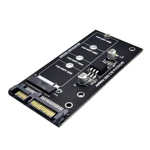 M.2 to SATA3 Adapter Card NGFF SSD to SATA Converter Board SATA Protocol B-Key USB Power Supply