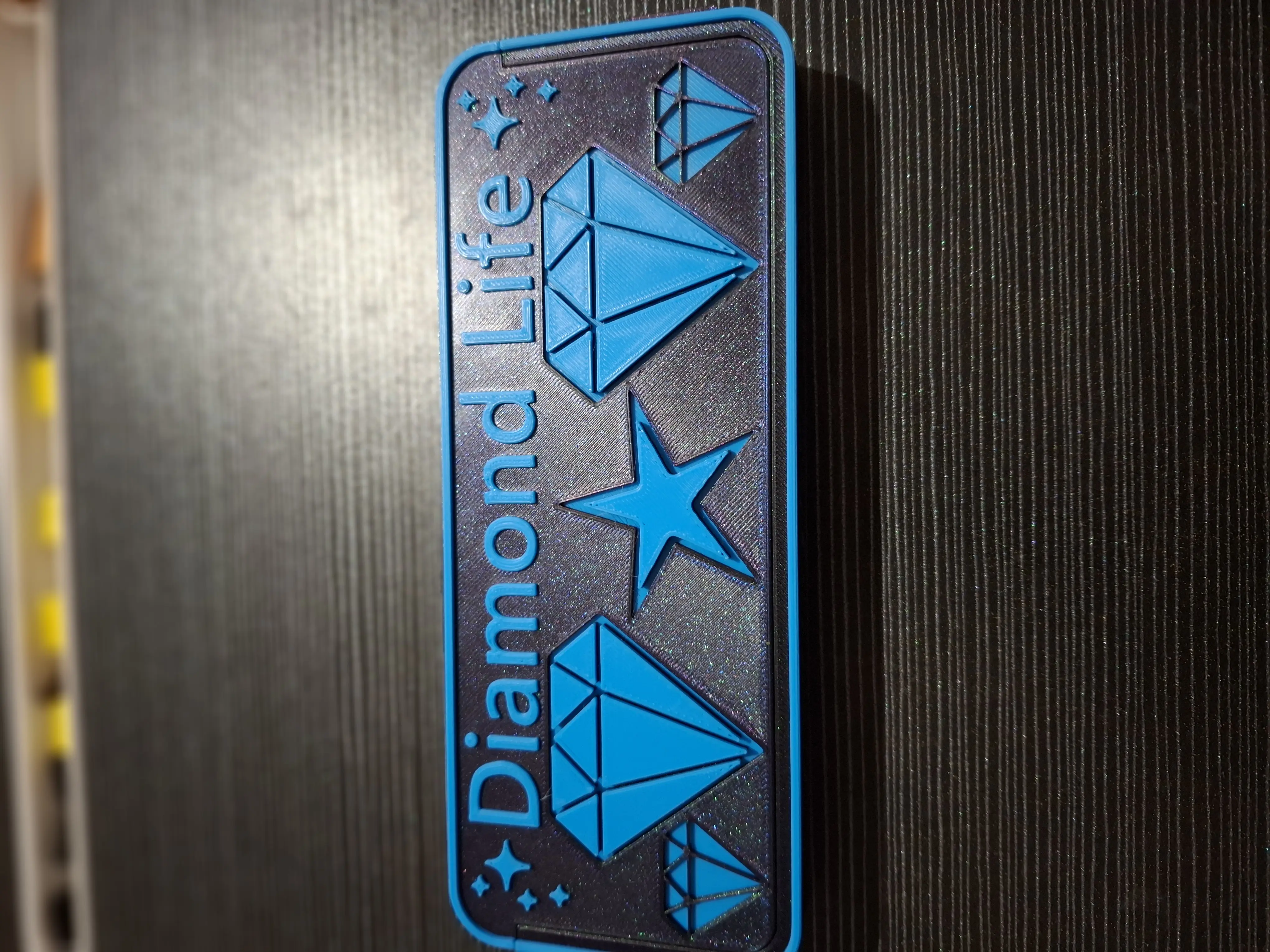 Diamond art tray dual compartment