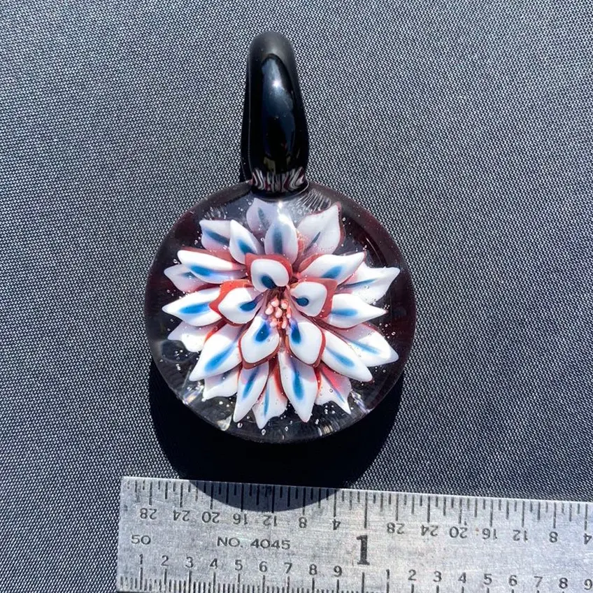 Glass pendant