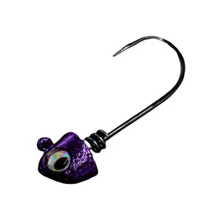 No Live Bait Needed Jig Heads For 8" Paddle Tail Softbait