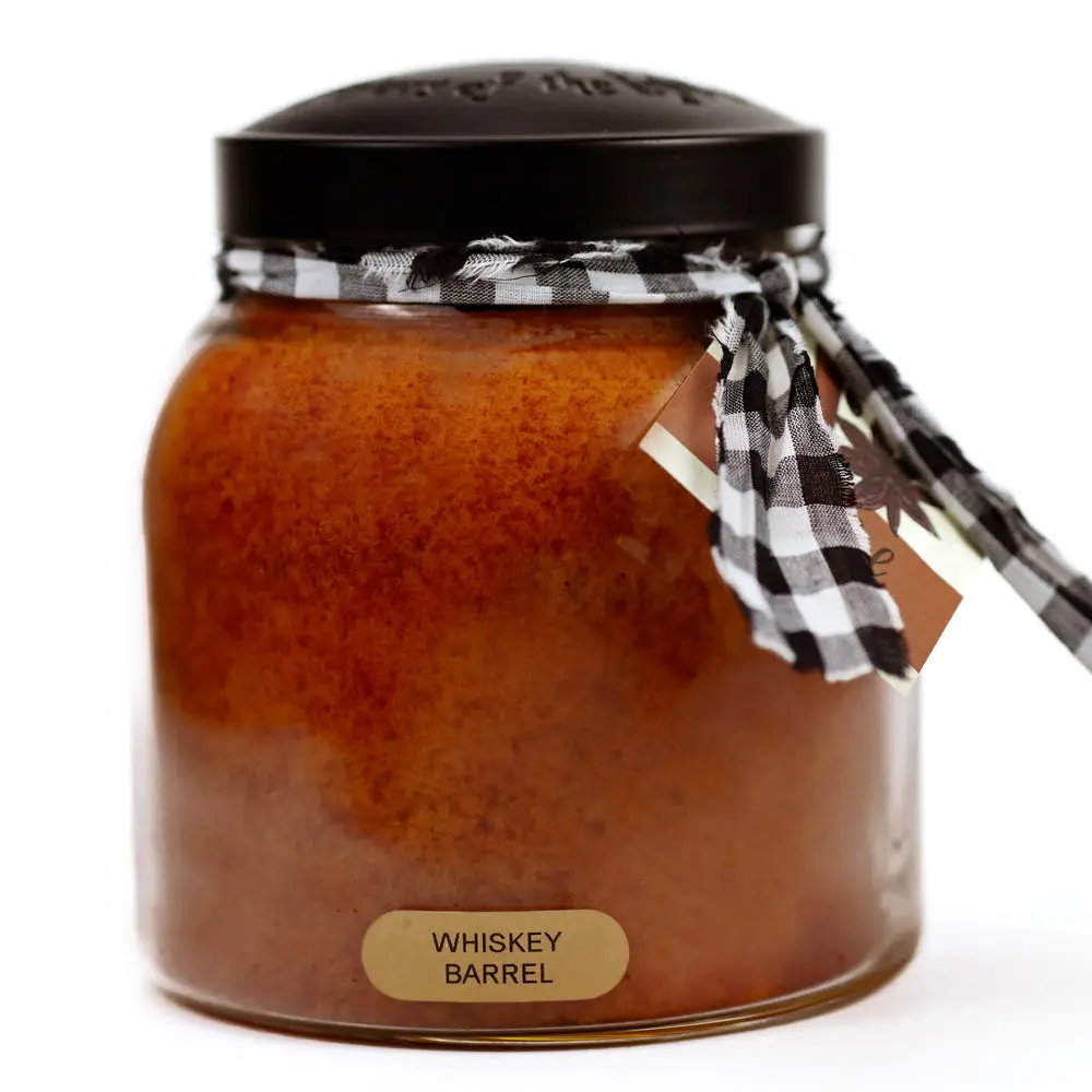 Whiskey Barrel - 34 oz Papa Candle Whiskey Barrel - 34 oz Papa Candle