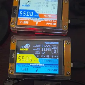 Nerdminer V2: 2.8-Inch Screen and Acrilyc Case