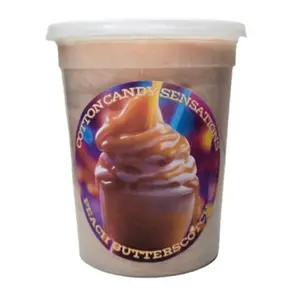 Peach Butterscotch Gourmet Cotton Candy - Cotton Candy Sensations 200+ Flavors