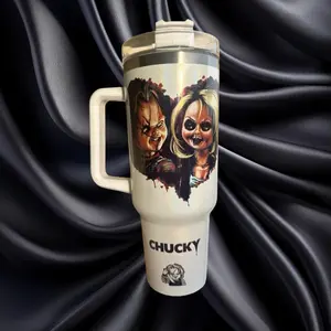 Chucky - Chuckys Bride Wedding Custom Tumbler 40oz Stainless Steel Cup