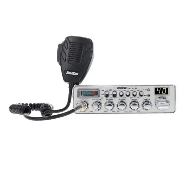 Roadking RKCBFM Dual Mode AM FM 40 Channel CB Radio with Built-In SWR Meter