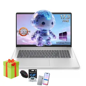 2026 HP 17.3" AI Laptop for Student & Business | Ryzen 5 7430U | 32GB RAM 512GB SSD | Win11 Home | Type-C | Numeric Keyboard | Accessory Bundle