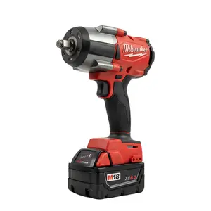 Milwaukee M18 FMTIWF12 18V 1000Nm Wrench for M24 Bolts  - Impact  repair  heavy duty diy power  electric， CordlessDrill  KitTensile Twist Ties  cordless Brushless nut-busting  professional grade high torque tool pink drill