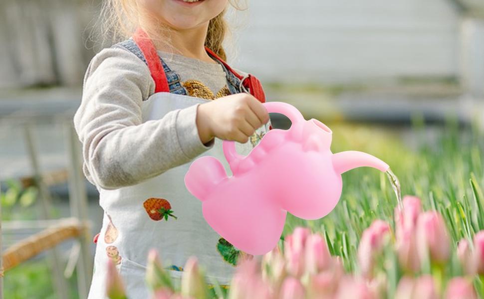 Cute White Unicorn Watering Can - Fun Indoor Plant Pitcher Gift for Kids & Plant Moms 18.8cm x 19.8cm x 10.5cm