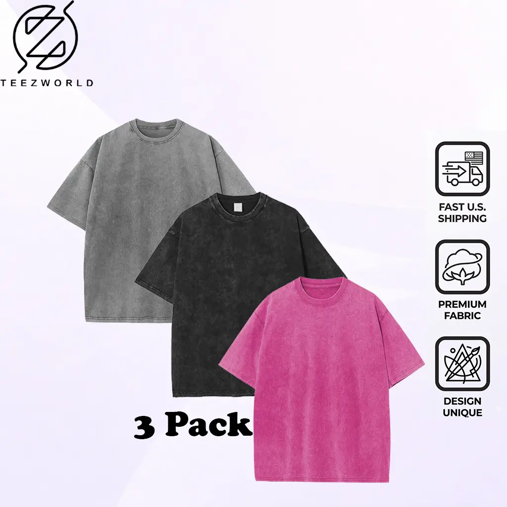 Pack 3 (Dark Gray + Black + Pink)