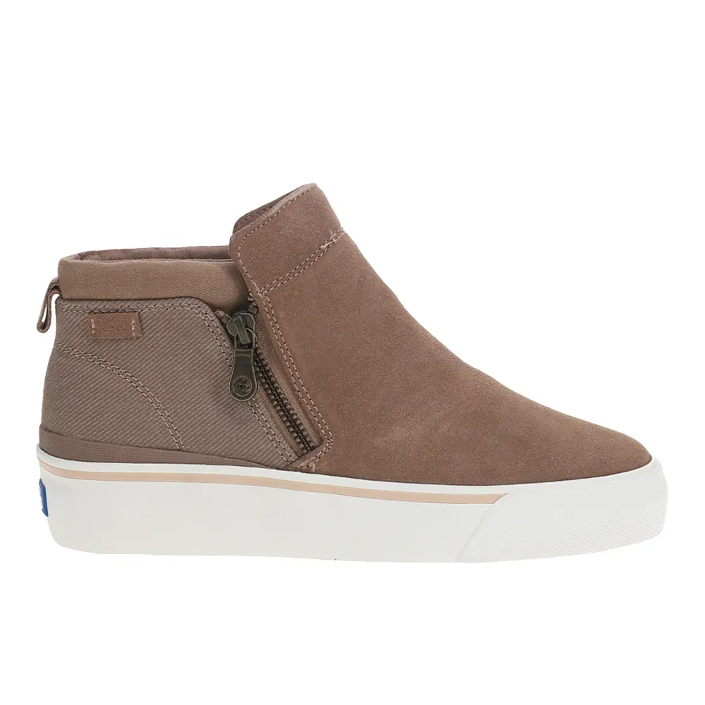 Keds Womens Cooper Slip On Sneakers Shoes Casual - Brown