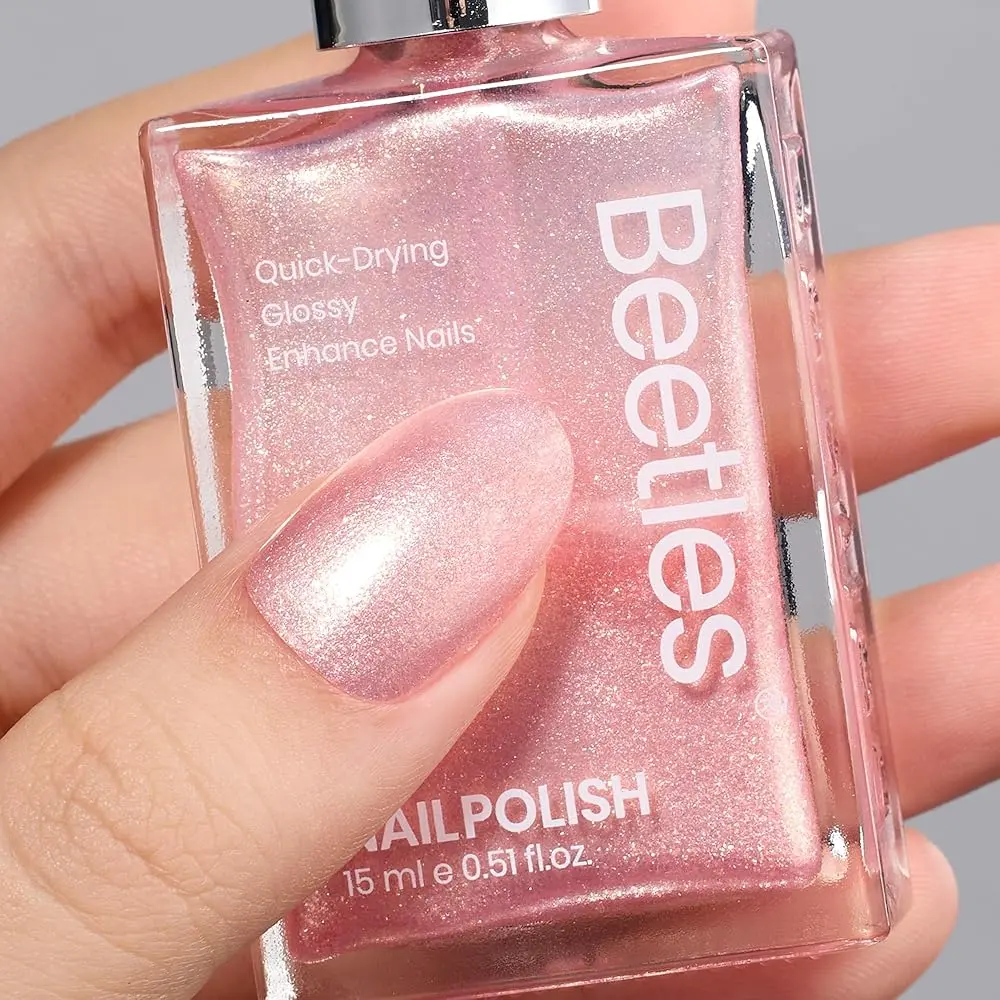 Ballet Girl Pink Glitter Nail Polish