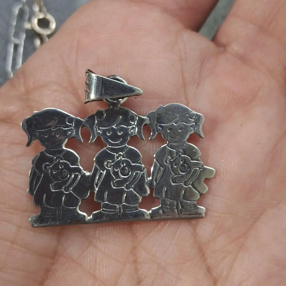 dige de 3 en plata.925  mexicana