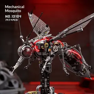 High-Difficulty Building Block Mosquito Toy, Educational Puzzle Assembly Kit for Kids, Birthday Gift for Boys and Girls