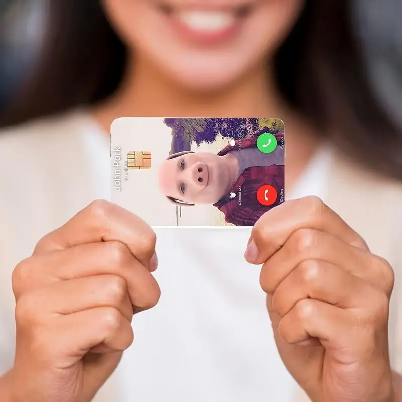 Ultra-thin Skin Vinyl Residue-free Stickers for Credit Cards, Debit Cards, Transportation Cards, Key Cards, Skin Protection and Bank Cards, Ultra-thin Waterproof, Scratch-resistant and Anti-slip