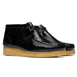 Clarks Wallabee Boot / Black Patent [WOMEN'S]