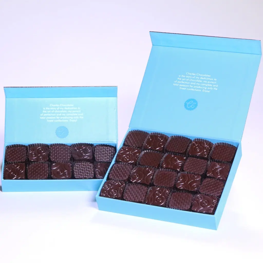 Fleur de Sel Caramels - Dark Chocolate Caramel Treats