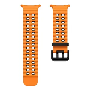 Sport Silicone Watch Band, Replacement Watch Band for Samsung Galaxy Watch Ultra 47mm, Smart Watch Accessories for Men & Women, Smart Watch Straps, Smartwatch Accessories