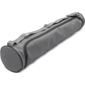 Yoga Mat Bag with Zipper, Adjustable Strap Yoga Mat Holder with Pocket, Waterproof Portable Yoga Bag for Women & Men