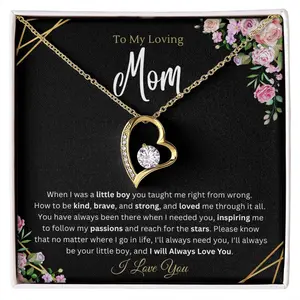 To My Mom Necklace, Mama Necklace, Mothers Day Gift From Son, Mom Birthday Gift From Son, Presents For Mom, Sentimental Gifts