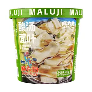 MALIUJI Spicy Sour Noodle Sheets Non-Fried Instant Noodles 86g  Export Version