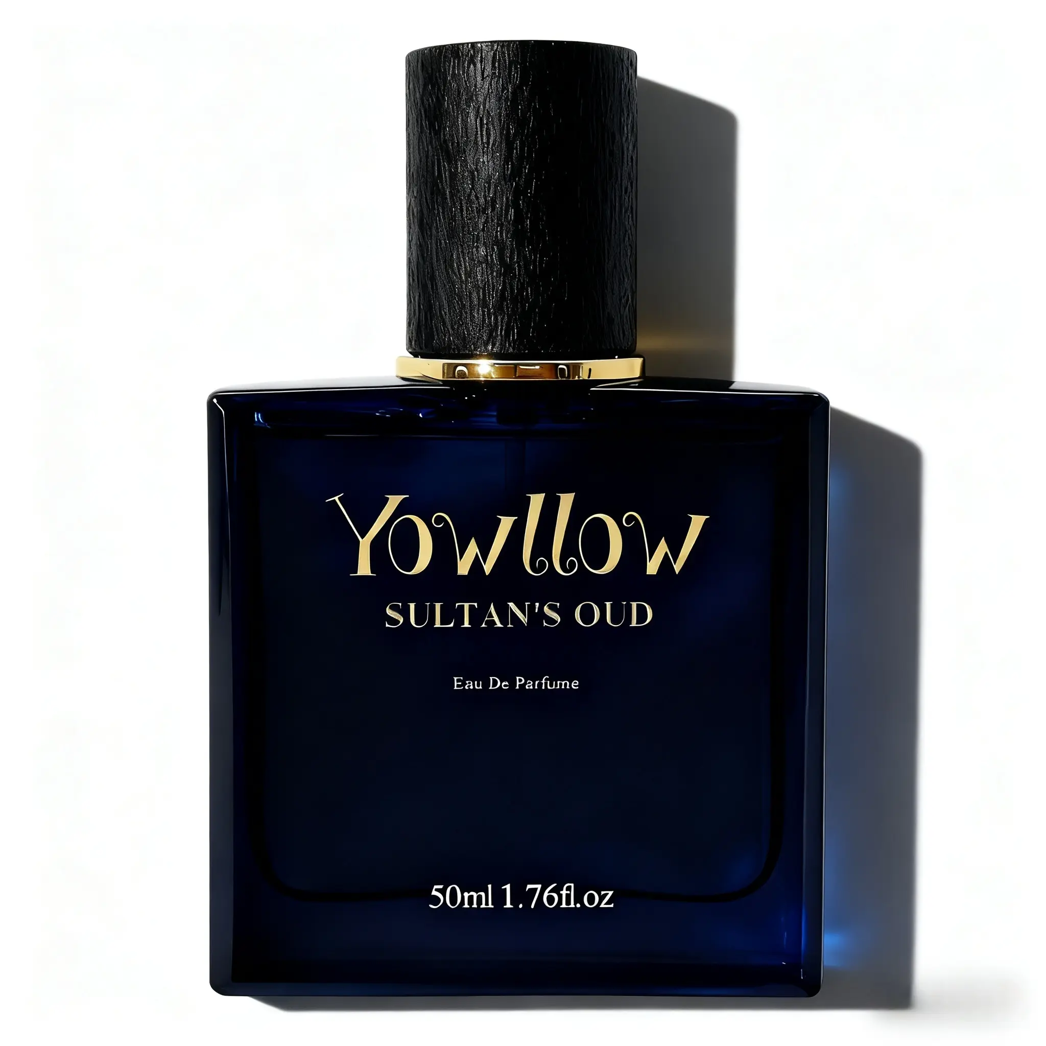 Yellow Premium Men's EDP Cologne, Warm Spicy Alcohol-Based Signature Scent with Oud, Brazilian Rosewood, Sandalwood, Vanilla Scents, Amber Men's Fragrance, Long-Lasting Vegan Cruelty-Free Spray, 50ml/1.76 Fl Oz