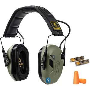 M300T Bluetooth Hearing Protection, Ear Muffs For Shooting Noise Reduction With Gel Ear Pads