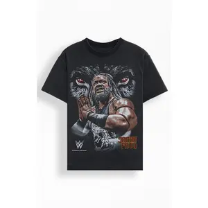 PacSun Men's WWE Fatu Wolf T-Shirt - Multicolor