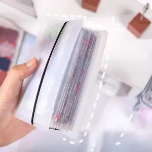 Sticker Storage Organizer Book | 40 Pages Reusable Clear Sticker Album for Journaling, Scrapbooking, Kawaii Stickers & Washi Holder