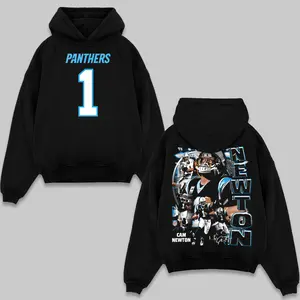 Newton Highlight Hoodie, Vintage Sport Shirt, Panther Team Players Shirt, Game Day Outfits, American Football Graphic Shirt, Gift For Football Fans