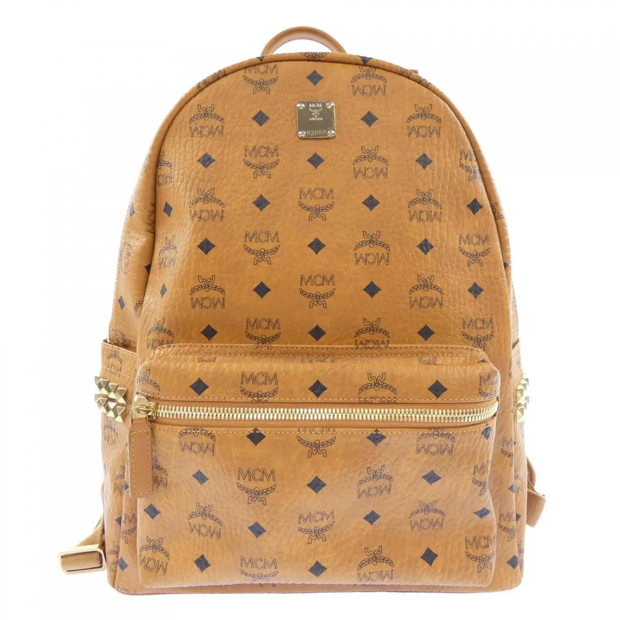 Pre-owned MCM Others Tote Bags Leather Backpack
