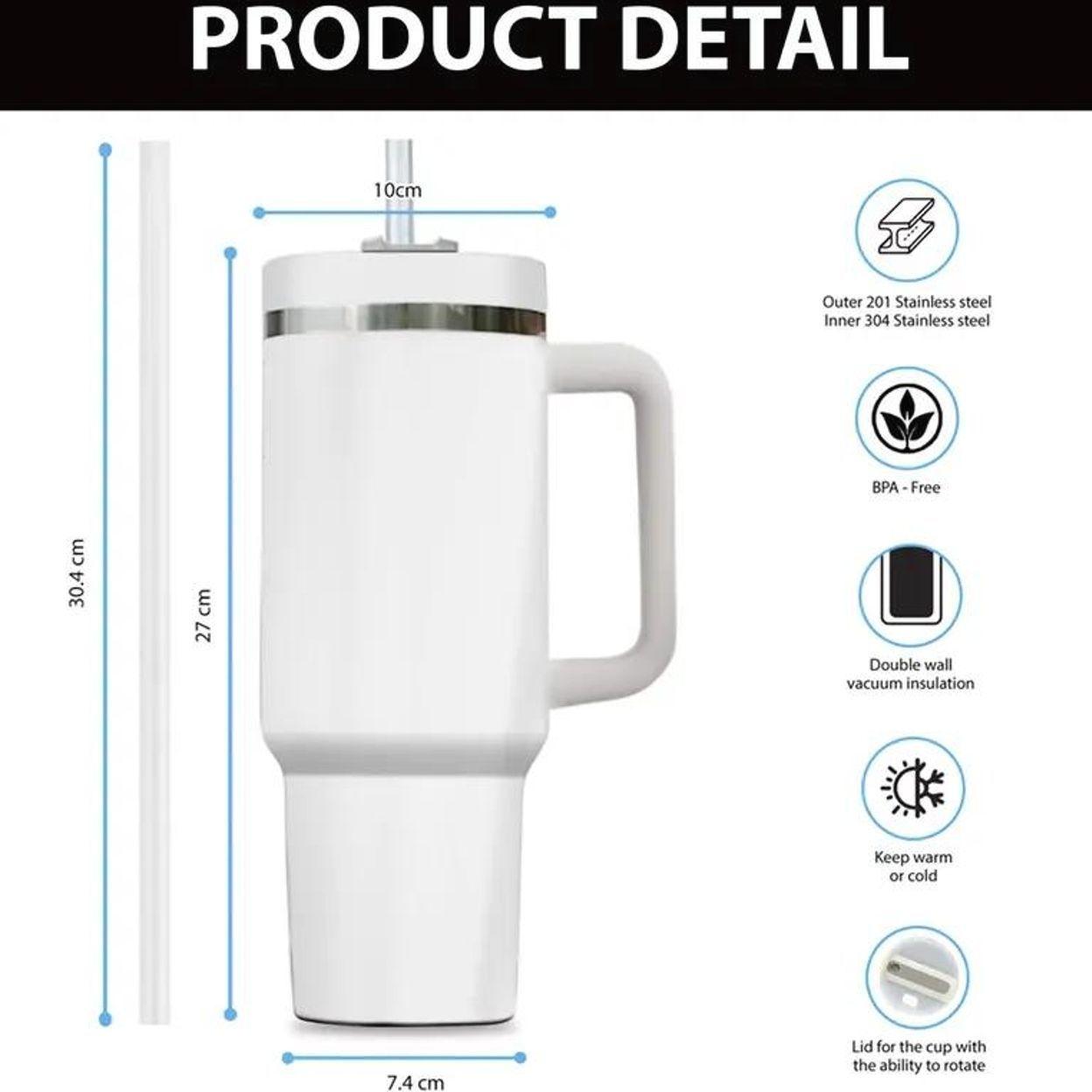 2026 Masters Tournament Tumbler With Handle, Augusta Georgia Golf Championship Insulated Travel Mug 40oz, Golfer Gift Mug