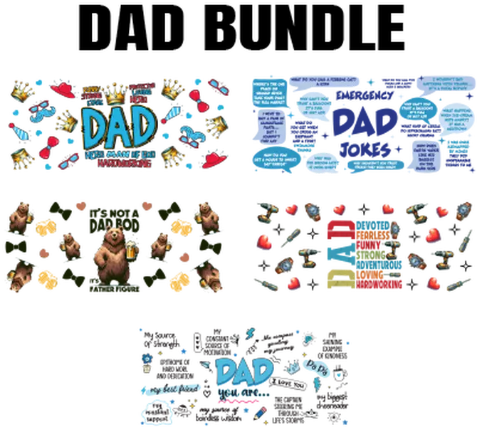 DAD UVDTF BUNDLE