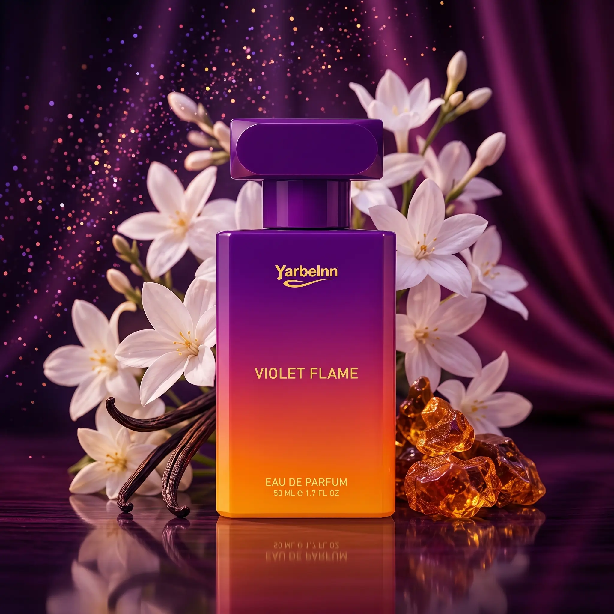 Women's EDP (Eau de Parfum) for Adults, Long-Lasting Warm Floral Gourmand Fragrance with Honey, Vanilla & Jasmine Notes, Cruelty-Free, Formaldehyde-Free, 50ml Bottle