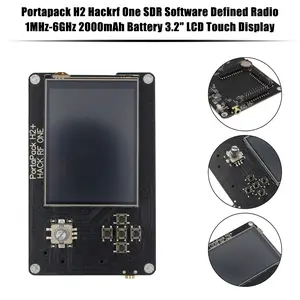 Portapack H2 SDR Software Defined Radio 2000mAh Battery 3.2" LCD Touch Display Audio
