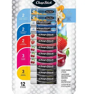 Chapstick Honey Vanilla Nourish & Classic Original Collection, 12 ct./1.5 oz. Lipstick