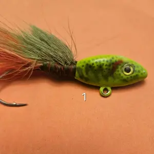 Hand Tied Deer Hair Saltwater 2 1/2 oz 7/O H Jig