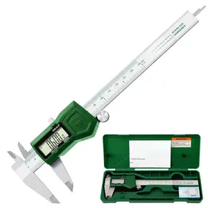 IP54 Digital Caliper, 6 inch  Vernier Caliper with Stainless Steel contruction, Inch/Millimeter/Fraction , Large LCD Screen