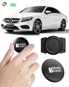 Car Tracker Tag for Android Only, Vehicle Tracking Tag Compatible with Google Find My Device, Android Airtag Alternative, GPS Locator Tag for Cars, No Subscription