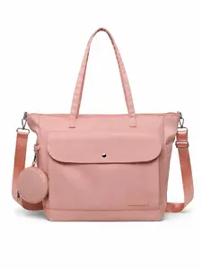 Large Capacity Diaper Bag Tote for Moms, Multi-Function Shoulder Bag with Bottle Holder, Waterproof Baby Bag, Travel Maternity Organizer