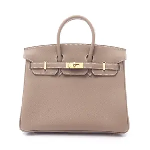 Pre-owned HERMÈS Calfskin Shoulder Bags Hermes Birkin25 Togo